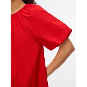 Vmfreya - Korte Jurk - Cocktailjurk - Loose Fit - O-hals - Korte Mouwen