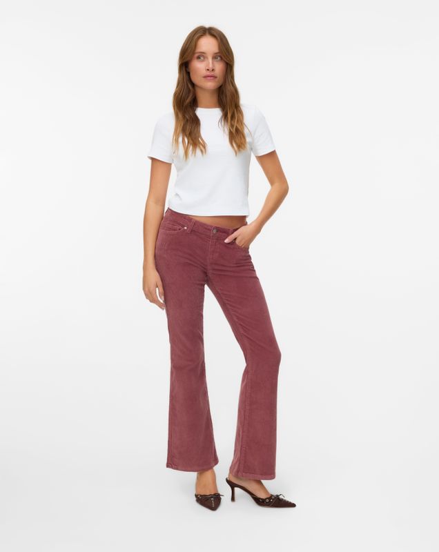 Vmsigi - Low Rise - Corduroy Broek - Flared Fit