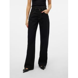 Snrancy Mid Waist Wide Leg Fit Jeans