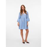 Vmmelony - Korte Jurk - V-Hals - 3/4 Mouwen - Regular Fit