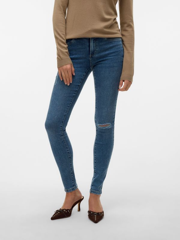 Jeans - Mid Rise Skinny Fit - Stretchy Stof - Comfortabel