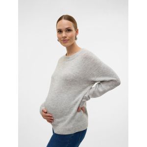 Gebreide Pullover - Zwangerschap - O-hals - Lange Mouwen - Regular Fit