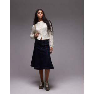 Topshop Knitted Stichy Cardi