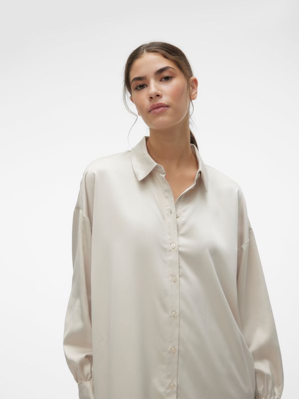 Vmmerle - Blousejurk - Korte Jurk - Lange Mouwen - Knielengte