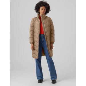 Vmliga - Jas - Hoge Hals - Gequilte Detail - Polyester Voering - Winterjas