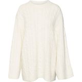 Vmcobalt - Gebreide Pullover - O-hals - Lange Mouwen - Volumineuze Mouwen