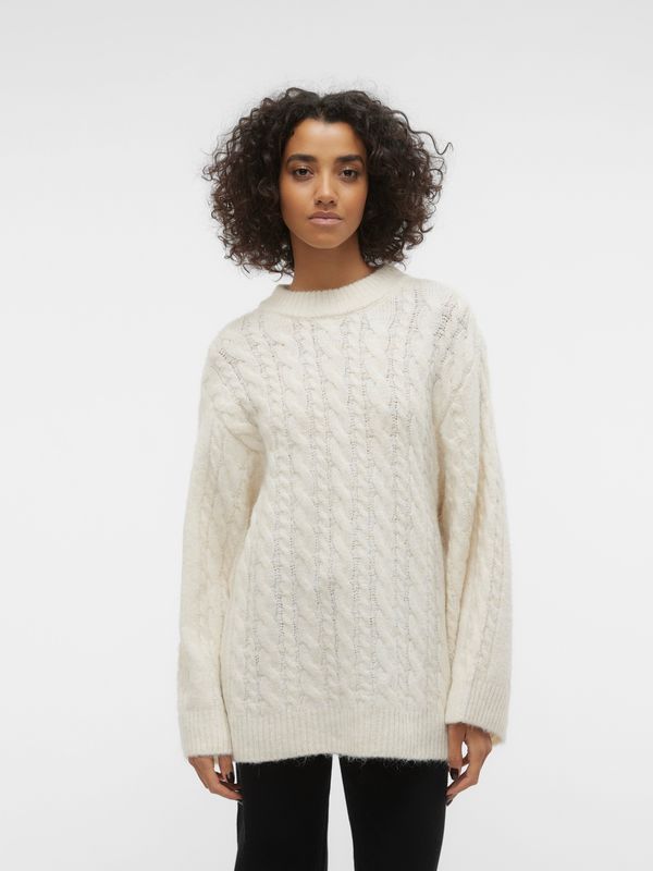 Vmcobalt - Gebreide Pullover - O-hals - Lange Mouwen - Volumineuze Mouwen