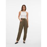 Vmmarys - High Rise - Broek met Wijde Pijpen - Loose Fit