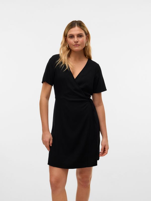 Vmmymilo - Korte Jurk - V-Hals - Korte Mouwen - Regular Fit