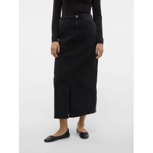 Vmtessa - High Waist - Denim Rok - Maxi Lengte