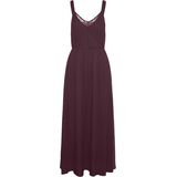 Vmolivia - Lange Jurk - Maxi - Mouwloos - V-Hals - Elegant Kant Detail