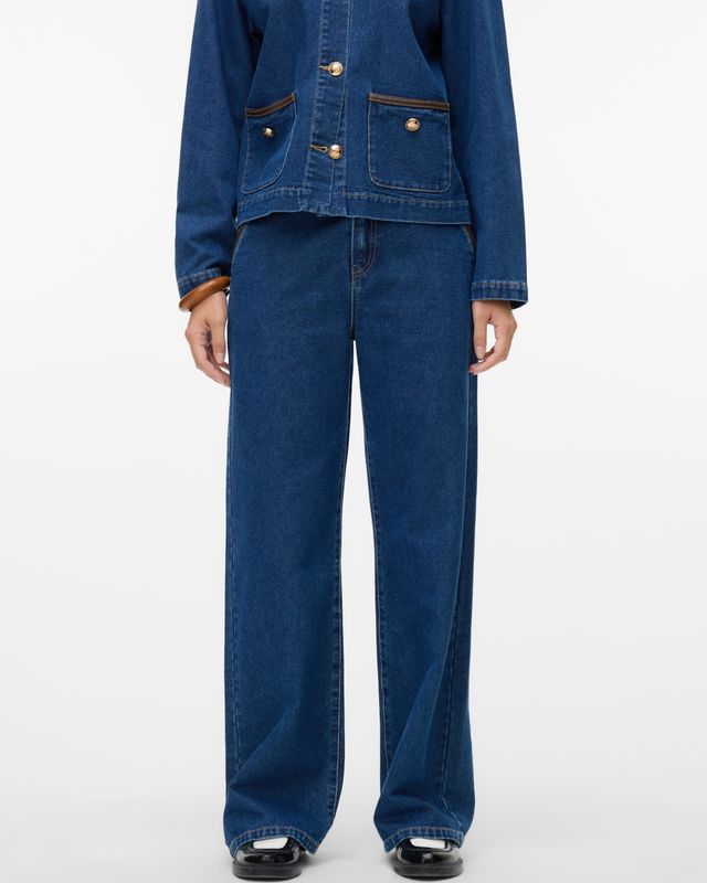 Wide Fit Jeans - High Rise - Wide Leg Fit