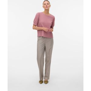 Vmflower - Top - O-hals - Korte Mouwen - Regular Fit