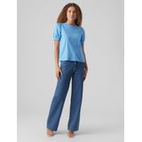 Awkerry - T-shirts - O-hals - Regular Fit - 2/4 Mouwen - Volumineuze Mouwen