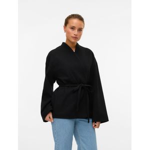 Awsijina - Jas - V-Hals - Lange Mouwen - Riemsluiting - Polyester Voering