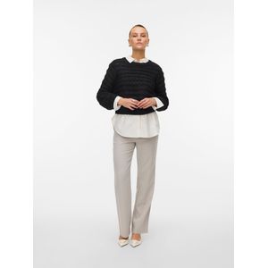 Vmlauryn - Gebreide Pullover - O-hals - Lange Mouwen - Regular Fit