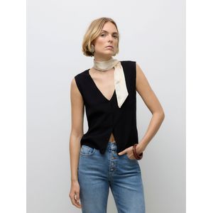 Awsimone - Top - Mouwloos - V-Hals - Relaxed Fit