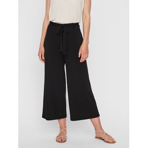 Culotte Broek - Zwart - Polyester - Riem in de Taille