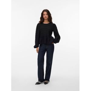 Vmerma - Top - O-hals - Lange Mouwen - Regular Fit