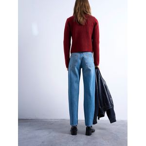 Tsrunway Mid Rise Straight Fit Jeans
