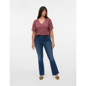 Vmcflash Mid Rise Flared Fit Jeans