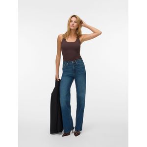 Vmtessa High Rise Wide Leg Fit Jeans