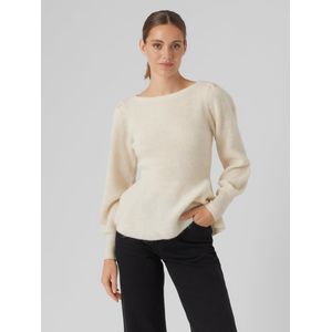 Vmflavour - Gebreide Pullover - O-hals - Lange Mouwen - Ballonmouwen