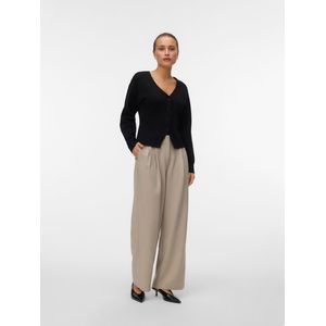 Vinucca - Gebreid Vest - V-Hals - Lange Mouwen - Regular Fit