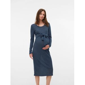 Mladelina - Zwangerschapsjurk - Midi-lengte - Lange Mouwen - Regular Fit
