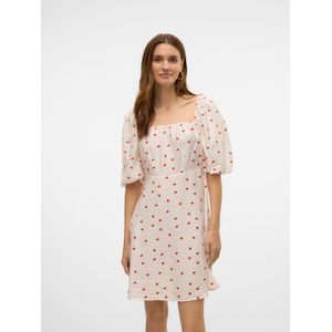 Vmodette - Korte Jurk - Mini-lengte - Regular Fit - U-Hals - 2/4 Mouwen