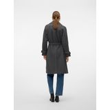 Vmpopmiley - Jas - Lang - Omkeerbaar - Riemsluiting - Knoopsluiting met Dubbele Knopenrij