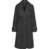 Vmpopmiley - Jas - Lang - Omkeerbaar - Riemsluiting - Knoopsluiting met Dubbele Knopenrij