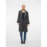 Vmpopmiley - Jas - Lang - Omkeerbaar - Riemsluiting - Knoopsluiting met Dubbele Knopenrij