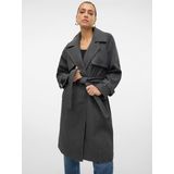 Vmpopmiley - Jas - Lang - Omkeerbaar - Riemsluiting - Knoopsluiting met Dubbele Knopenrij