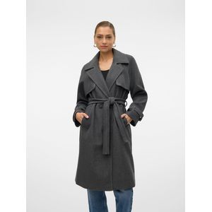 Vmpopmiley - Jas - Lang - Omkeerbaar - Riemsluiting - Knoopsluiting met Dubbele Knopenrij