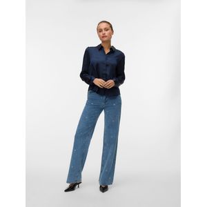 Vmtessa High Rise Wide Leg Fit Jeans
