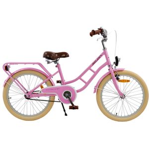 Sajan - Roze - Meisjesfiets 6 tot 8 jaar kinderfiets