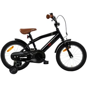 2Cycle BMX-Fun - Zwart - Jongensfiets 4 tot 6 jaar kinderfiets