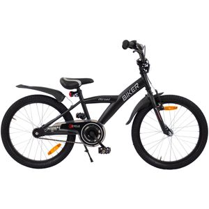 2Cycle Biker Kinderfiets - 20 inch - Zwart