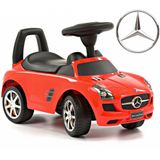 Mercedes SLS-AMG - Loopauto - Rood - Loopauto 1 jaar - Loopwagen