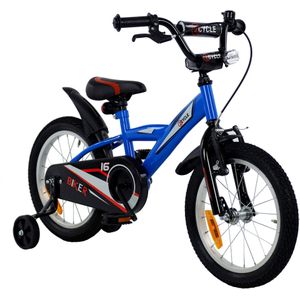 2Cycle Biker Kinderfiets - 16 inch - Blauw