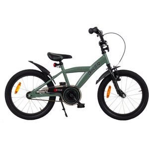 2Cycle Biker Kinderfiets - 18 inch - Groen