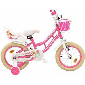 2 Cycle Zeemeermin - Kinderfiets  - 14 inch - Meisjesfiets - 14 inch fiets kinderfiets
