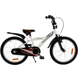 2Cycle Biker Kinderfiets - 20 inch - Wit