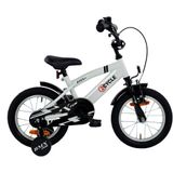 2Cycle BMX-Fun -  Wit - Jongensfiets 3 tot 5 jaar kinderfiets