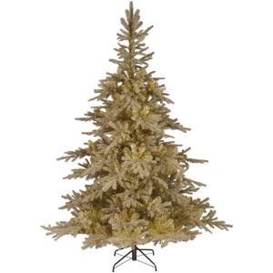Kunst Kerstbomen - Kerstboom Tiffany Fir Goud Cm - Breed 132cm Diep 132cm Hoog 180cm