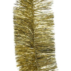 Kerstdecoraties - Kerstboom Guirlande Pvc Goud Dia - Breed 7.5cm Hoog 270cm