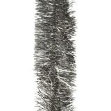 Kerstboom Versiering - Kerstboom Guirlande Pvc Shiny Warm Grey Dia7 Cm - Diep 270cm