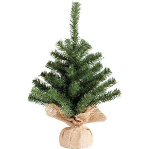 Kunst Kerstbomen - Imperial Mini Tree Indoor Green Dia30 Cm - Hoog 45cm