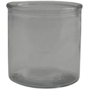 Glazen Cilinder - Glaspot Cilinder Helder Cm - Breed 12cm Diep 12cm Hoog 12cm